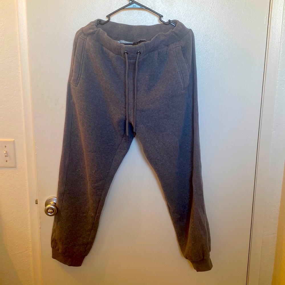 Mens Fleece Lined Sweatpants Medium